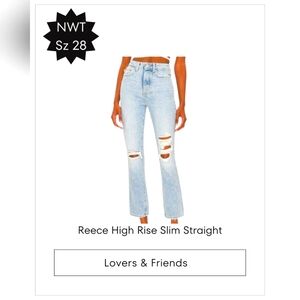 Lovers & Friends Distress Jeans